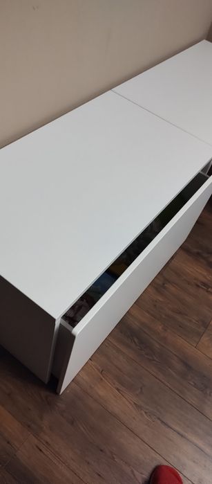 Skrzynia SMASTAD + biurko + krzesełko IKEA