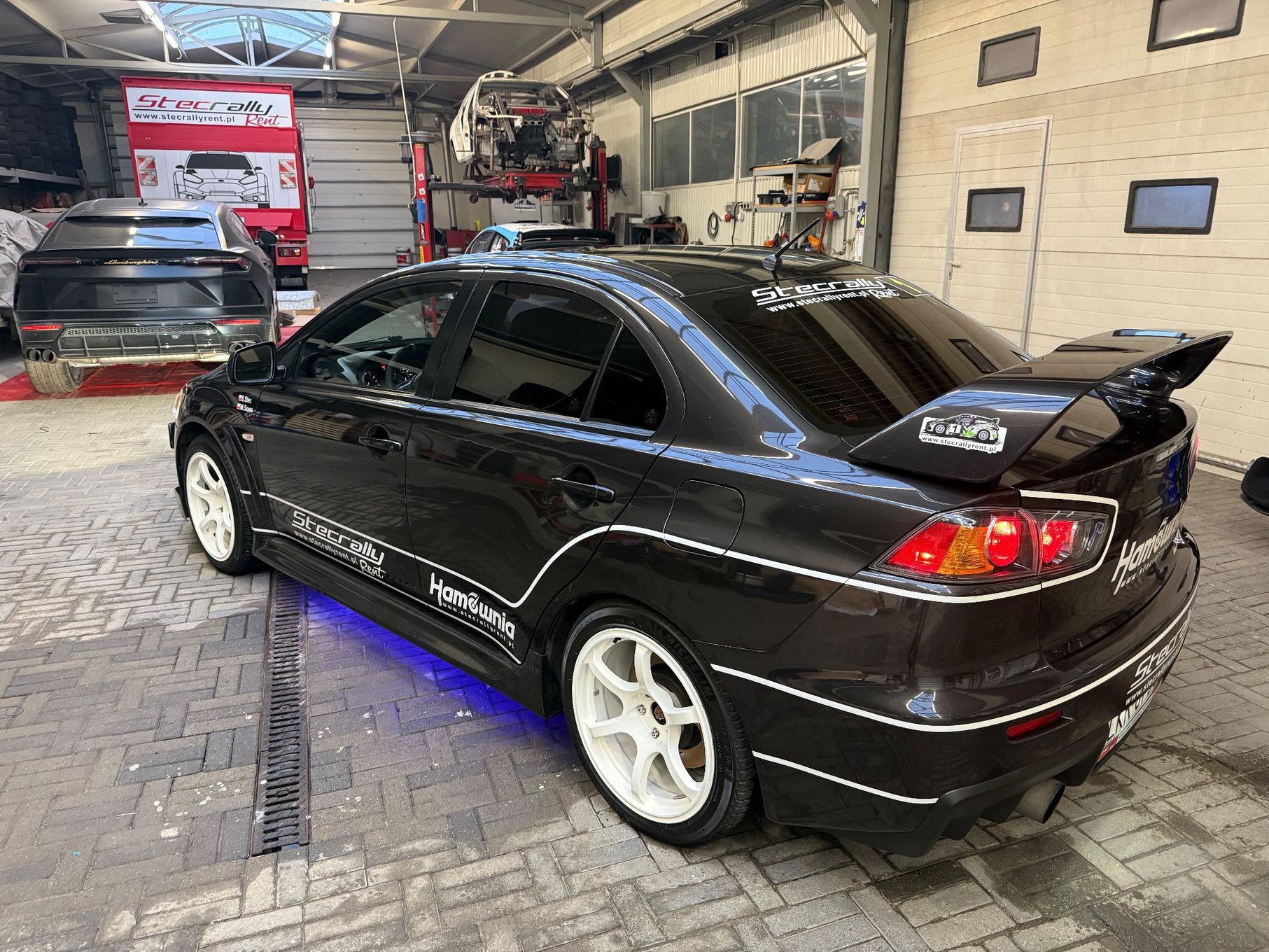 Mitsubishi Lancer Evolution Mitsubishi Lancer EVO X by Stec Rally Rent