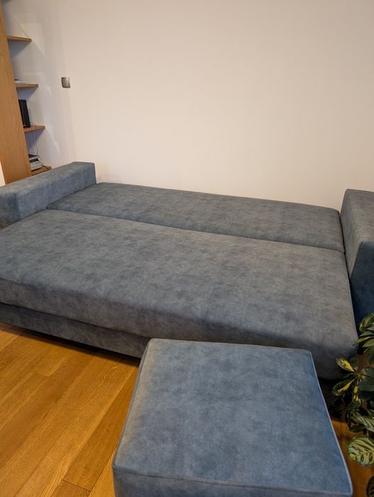 Sofa system DL sprężyny kieszeniowe kolor morski