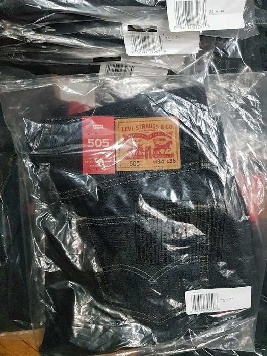 Новые джинсы Levi's 505. Оригинал 100%. Мексика Импорт из США, Размеры