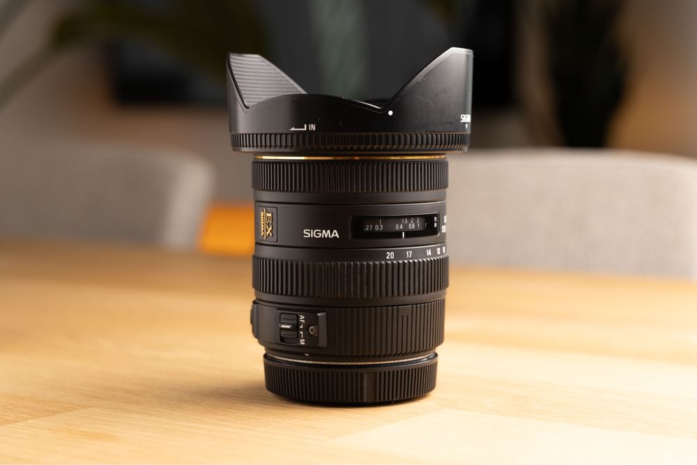 Objetiva Lente Sigma 10-20mm 3.5 DC HSM Canon