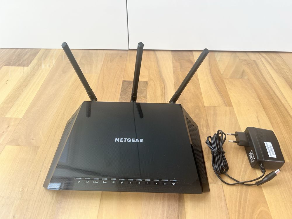 Router wifi Netgear AC1750 model R6400v2 4 wejscia 2 czestotliwosci