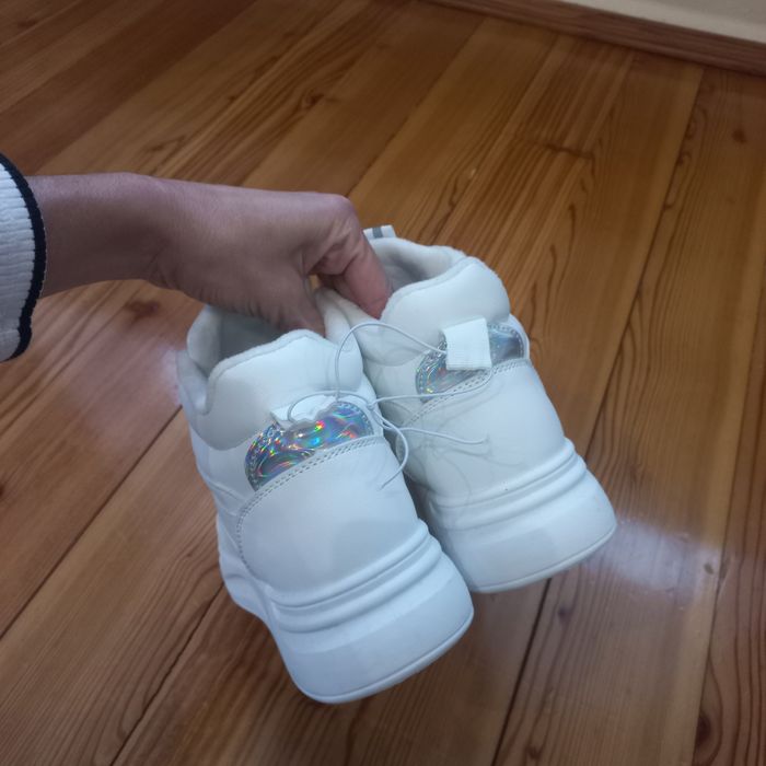 Кросівки хайтопи теплі на флісі Sinsay 38 розмір