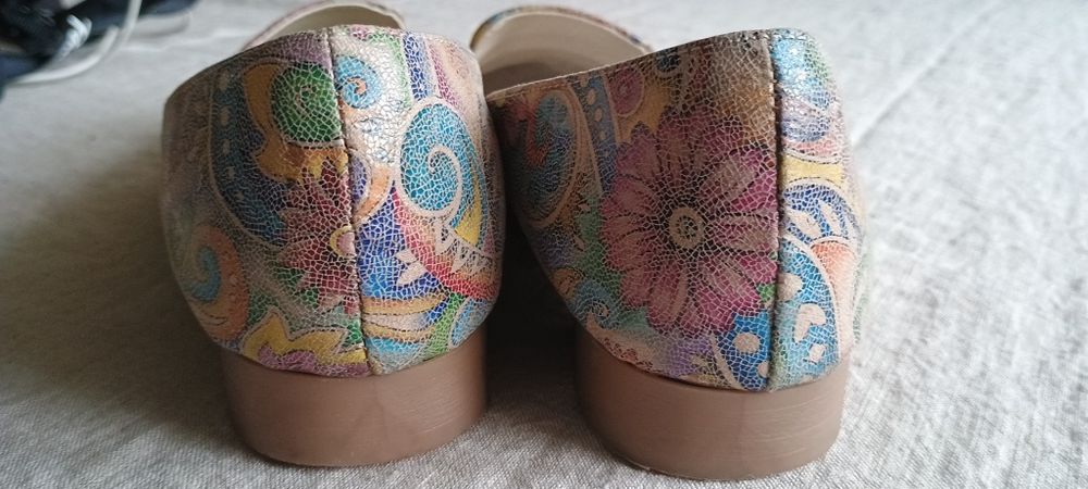 Baleriny Calzado r.39 skóra