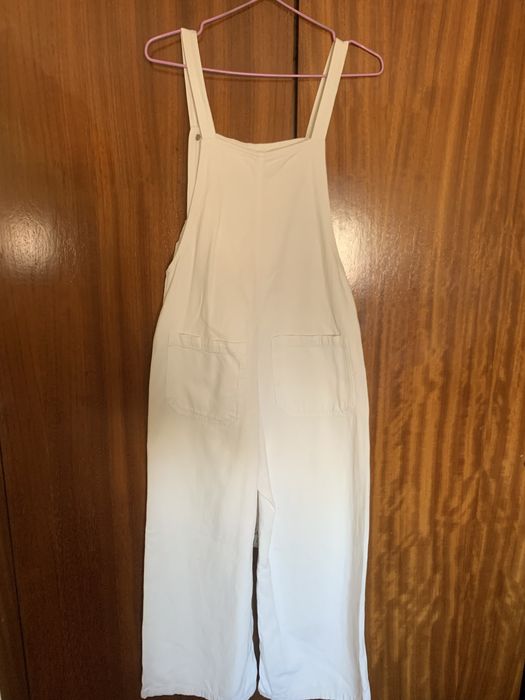 Jardineiras brancas stradivarius tamanho 36