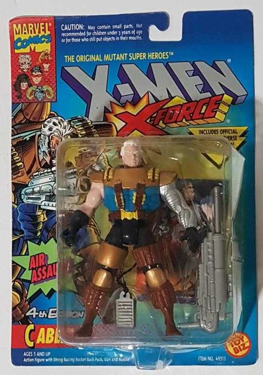 Cable / X-Men X-Force / 1994 Marvel, Toy Biz