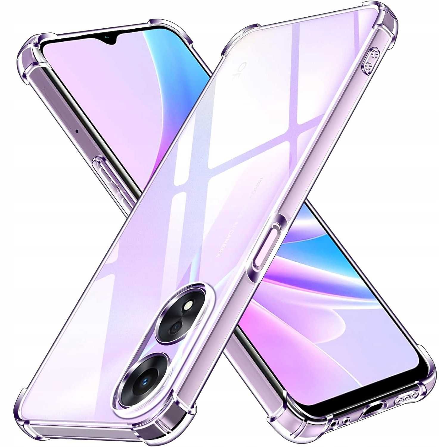 Etui Anti-Shock do Oppo A58 5G / A78 5G + Szkło Hartowane