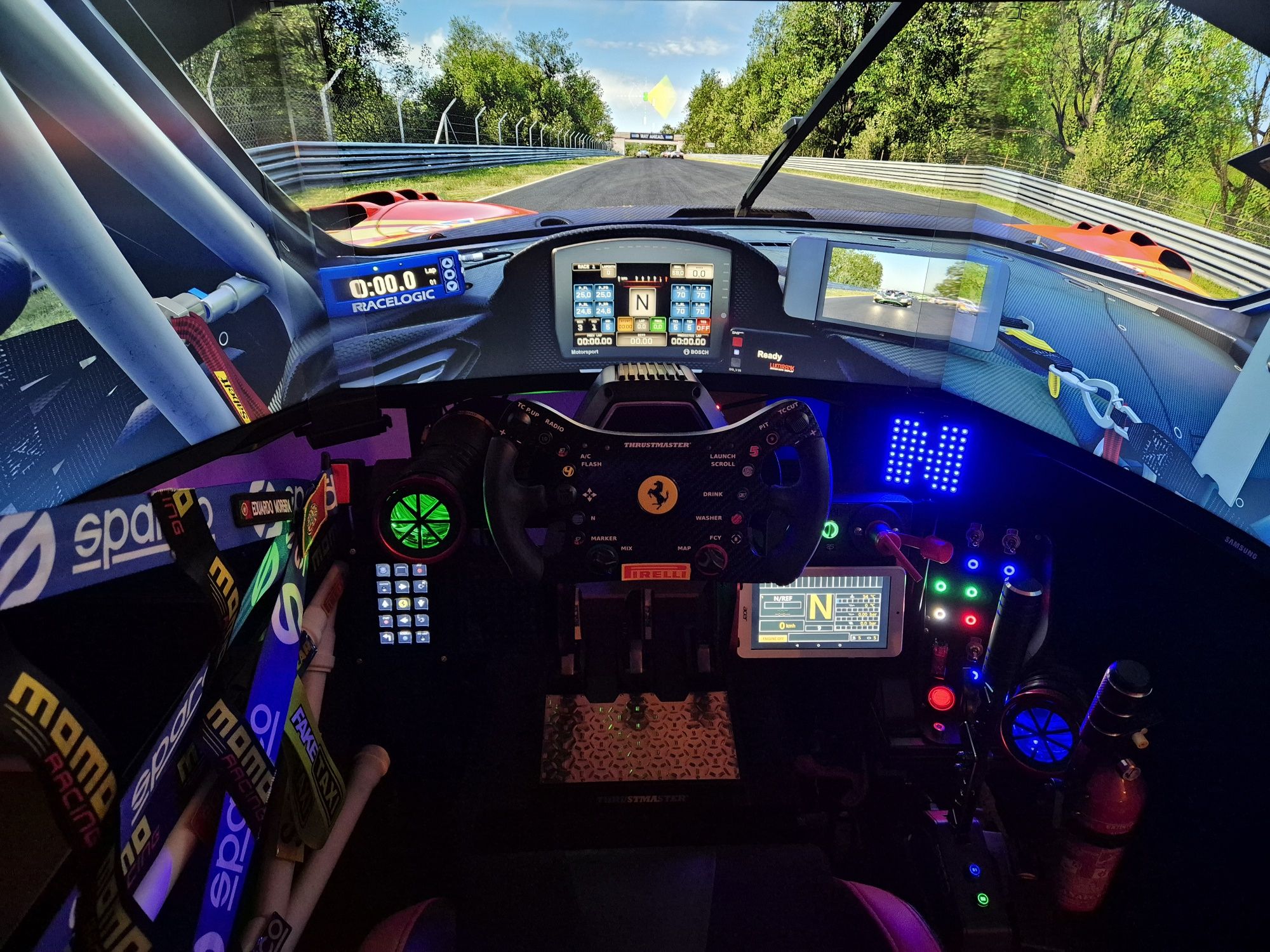 Cockpit Simulador Profissional unico em Portugal