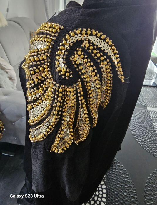 Nowy welurowy dres damski L/XL