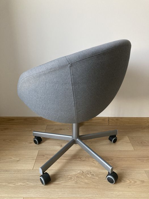 Krzesło obrotowe szare Ikea