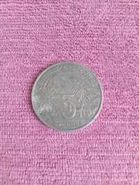 Монета - 5 франков (1984) Коморские острова