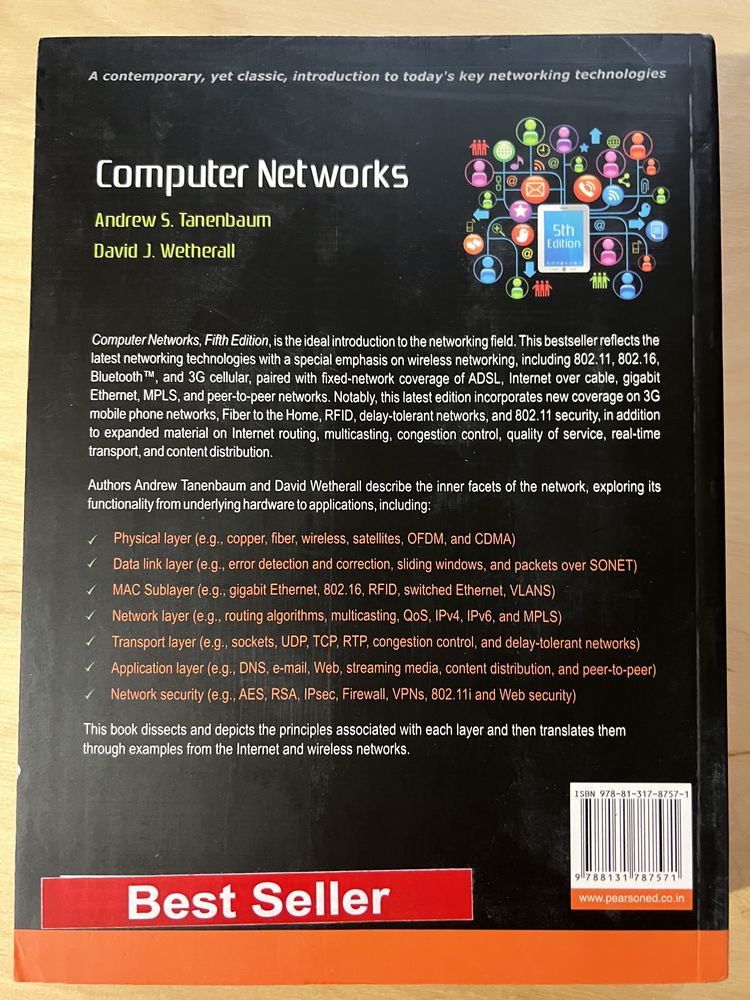 Книжка Computer Networks