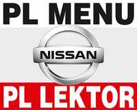 Polskie menu polski lektor NISSAN QASHQAI JUKE NOTE LCN1 MAPA