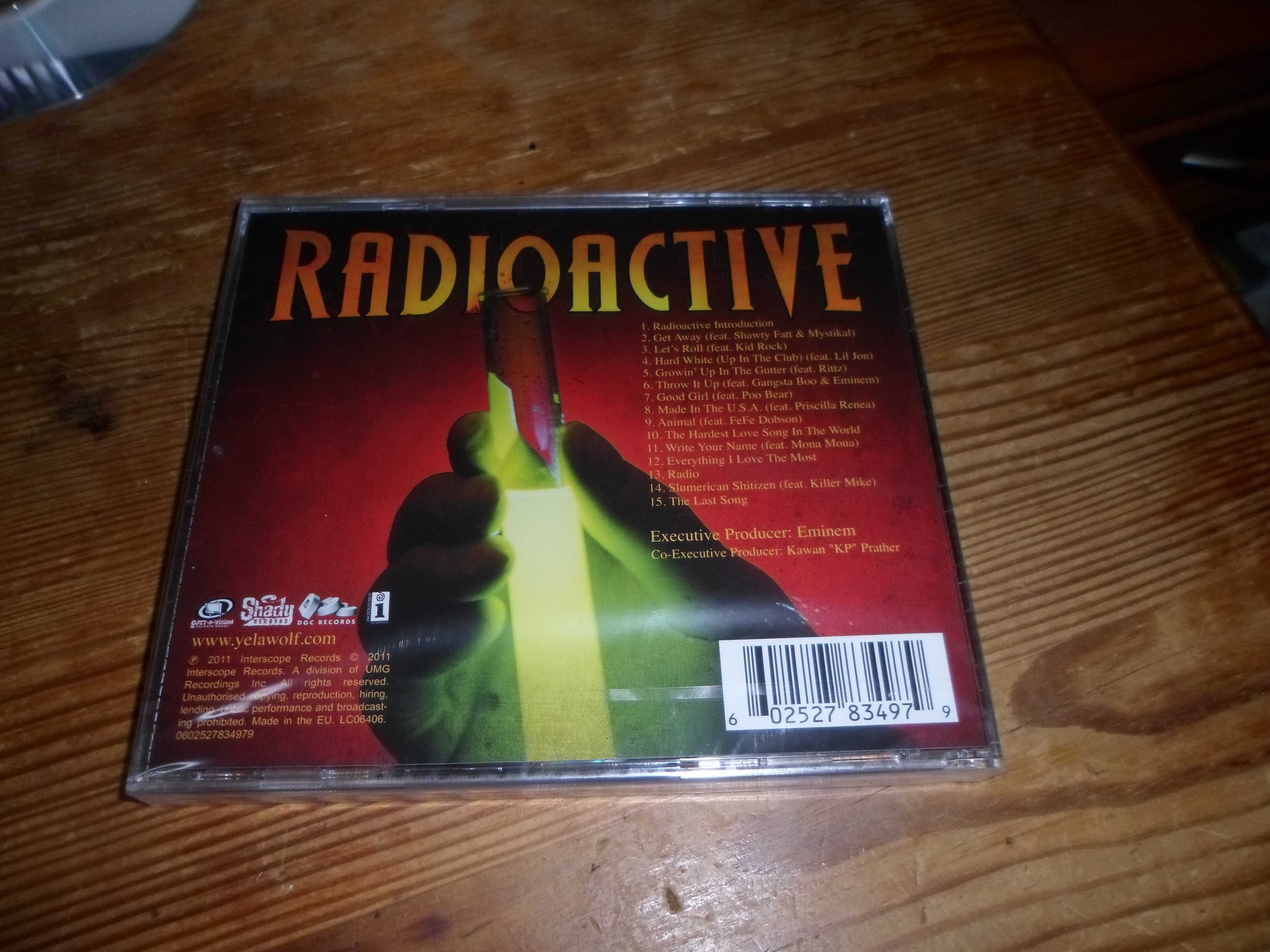 Yelawolf   radioactive  nowa folia  cd