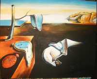 Kopia obrazu Salvadora Dali "Trwałość pamięci"