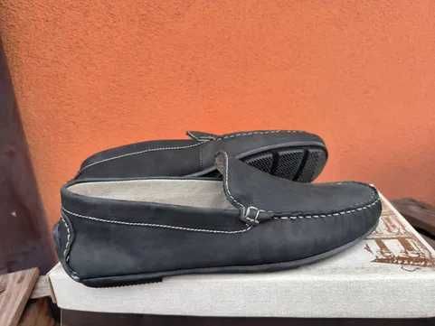 Buty Mokasyny VENEZIA 4611 czarne r. 42 NOWE
