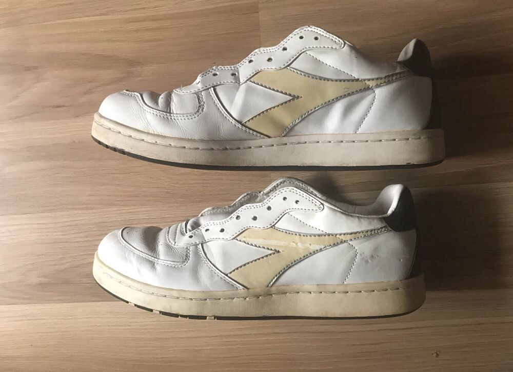 Кроссовки кожаные  Diadora original кожа