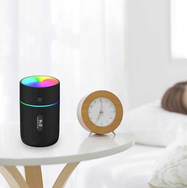 Nawilżacz powietrza usb led rgb dyfuzor zapachowy 220 ml