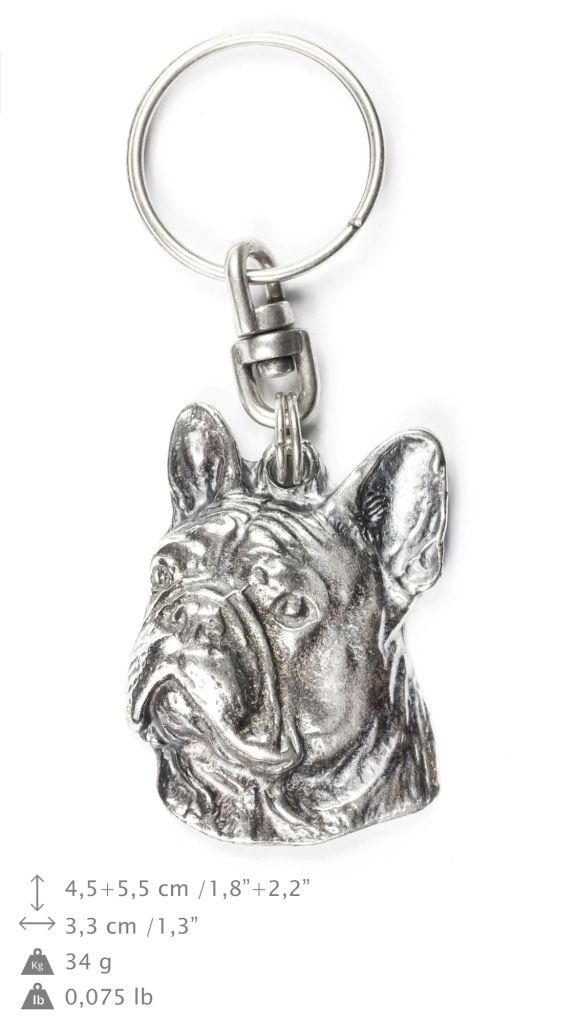 Buldog francuski II brelok do kluczy Art-Dog