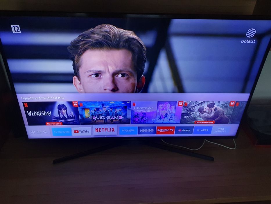 Telewizor samsung 50 cali dvb-t2 hevc smart tv
