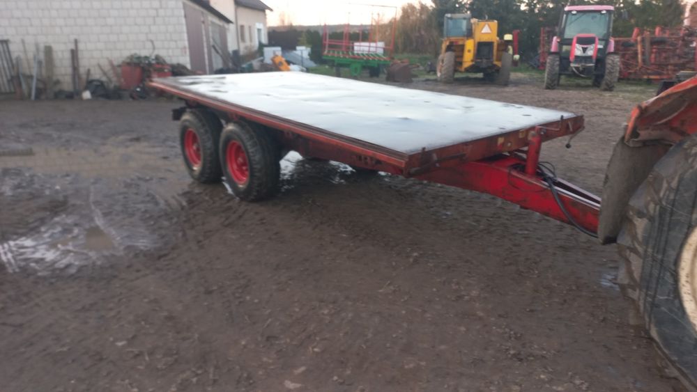 Przyczepa wywrotka tandem