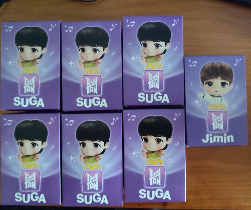 Tinytan McDonald's BTS