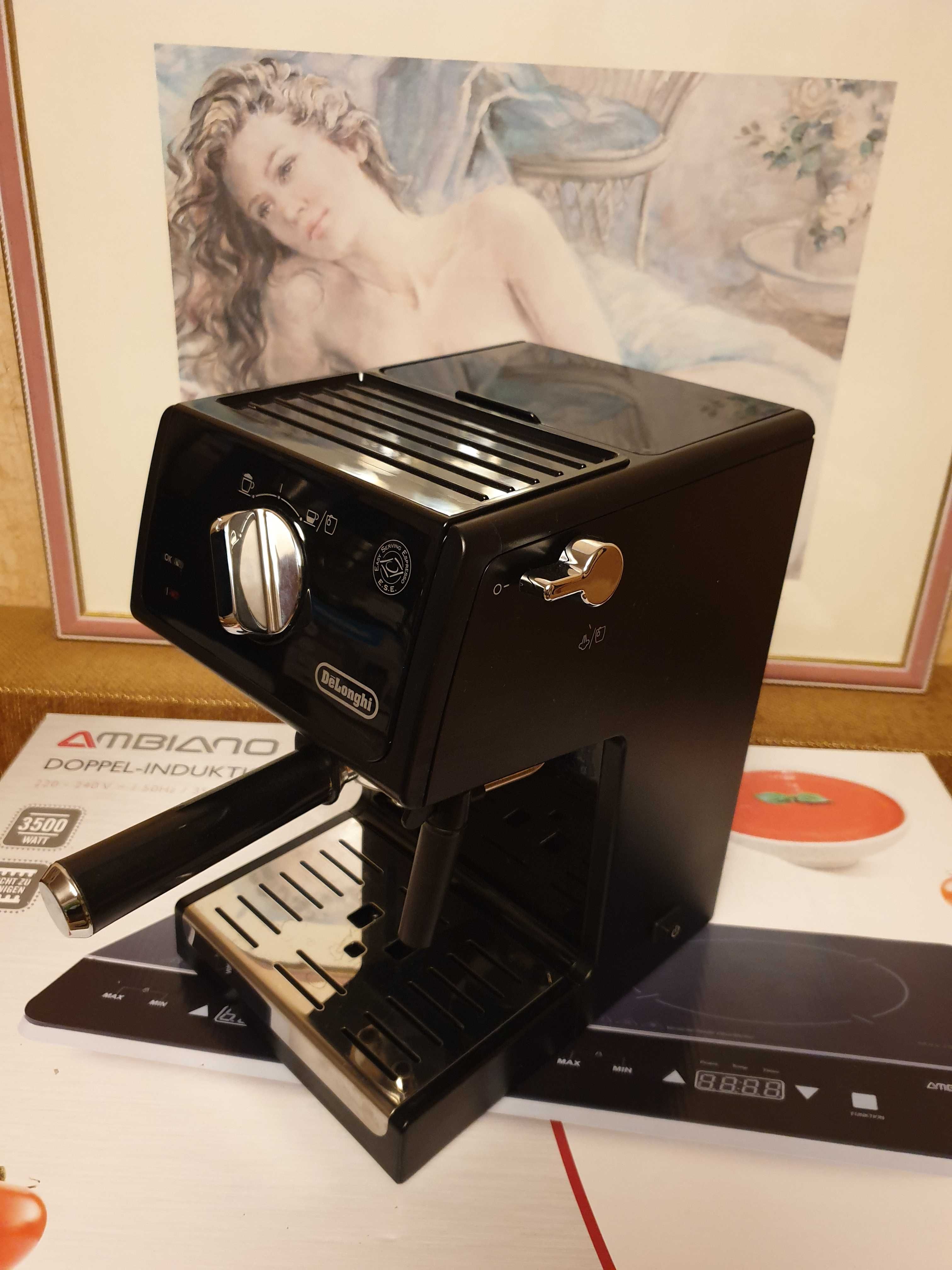 Кофемашина рожковая эспрессо DELONGHI ECP 33.21(витрина из Германии)