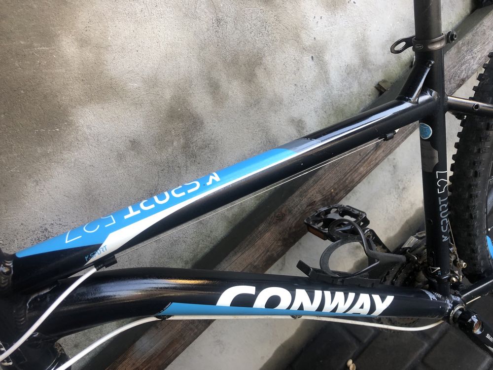 Велосипед CONWAY 27.5 Гидравлика на DEORE Rock Shox Воздух!!!