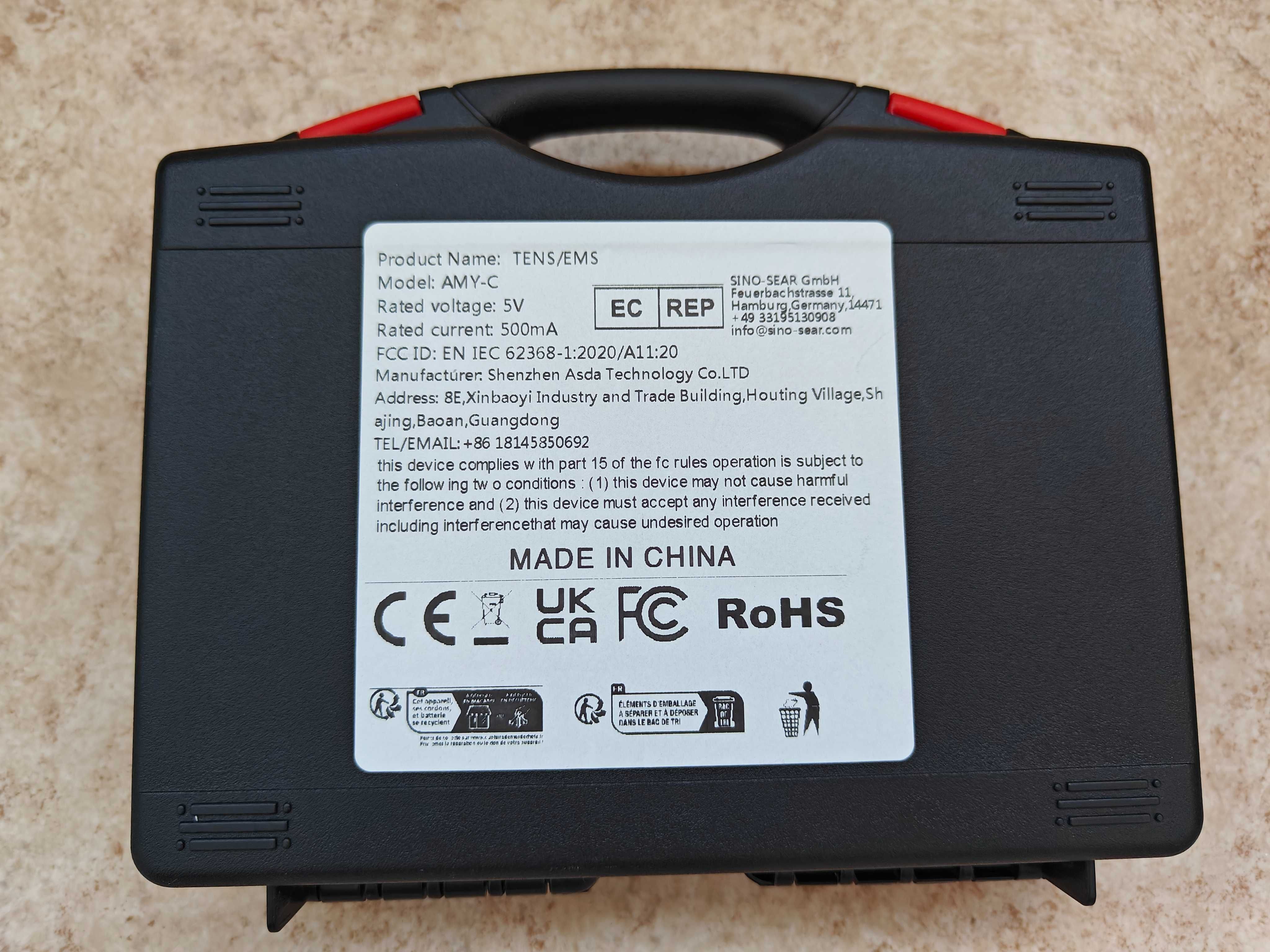 Міостимулятор м`язовий TENS/EMS