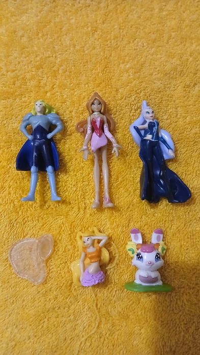 Киндеры Фиксики,бременские музыканты,энхантимелс,винкс