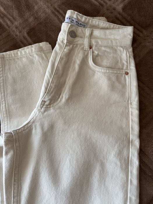 Джинси котон, мом