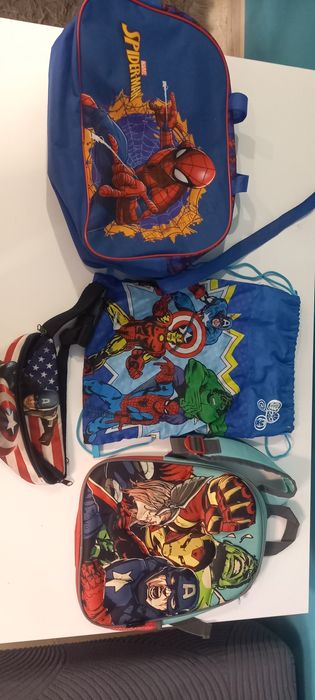 Torba spiderman nerka plecak worek avengers