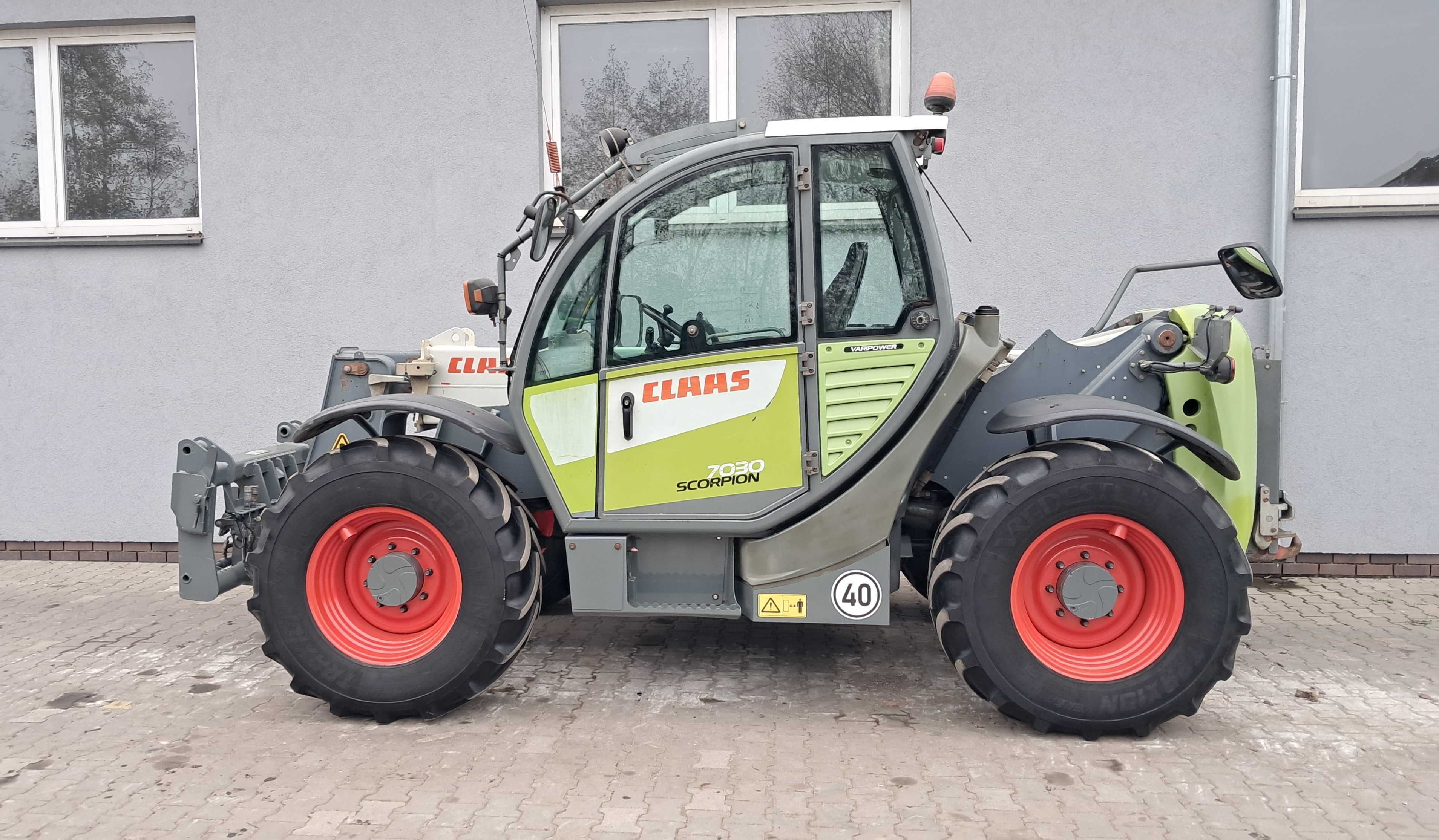 CLAAS SCORPION 7030 Plus Varipower Oryginał Full Opcja Klima 40km/h