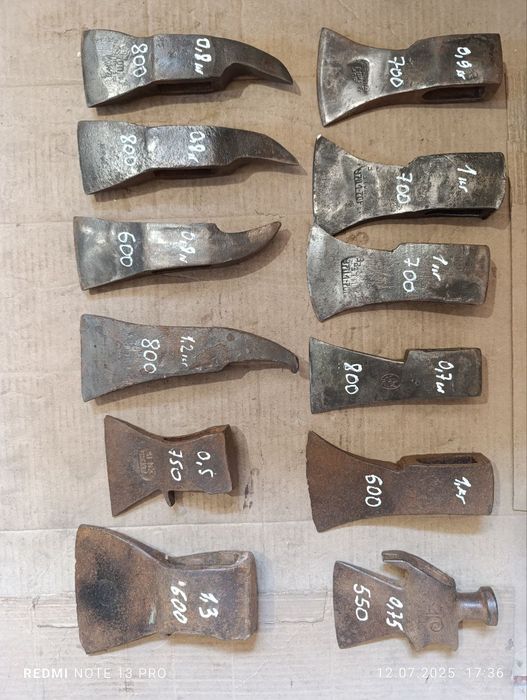 Топор ЗІК, труд вача, Иж сокира СССР