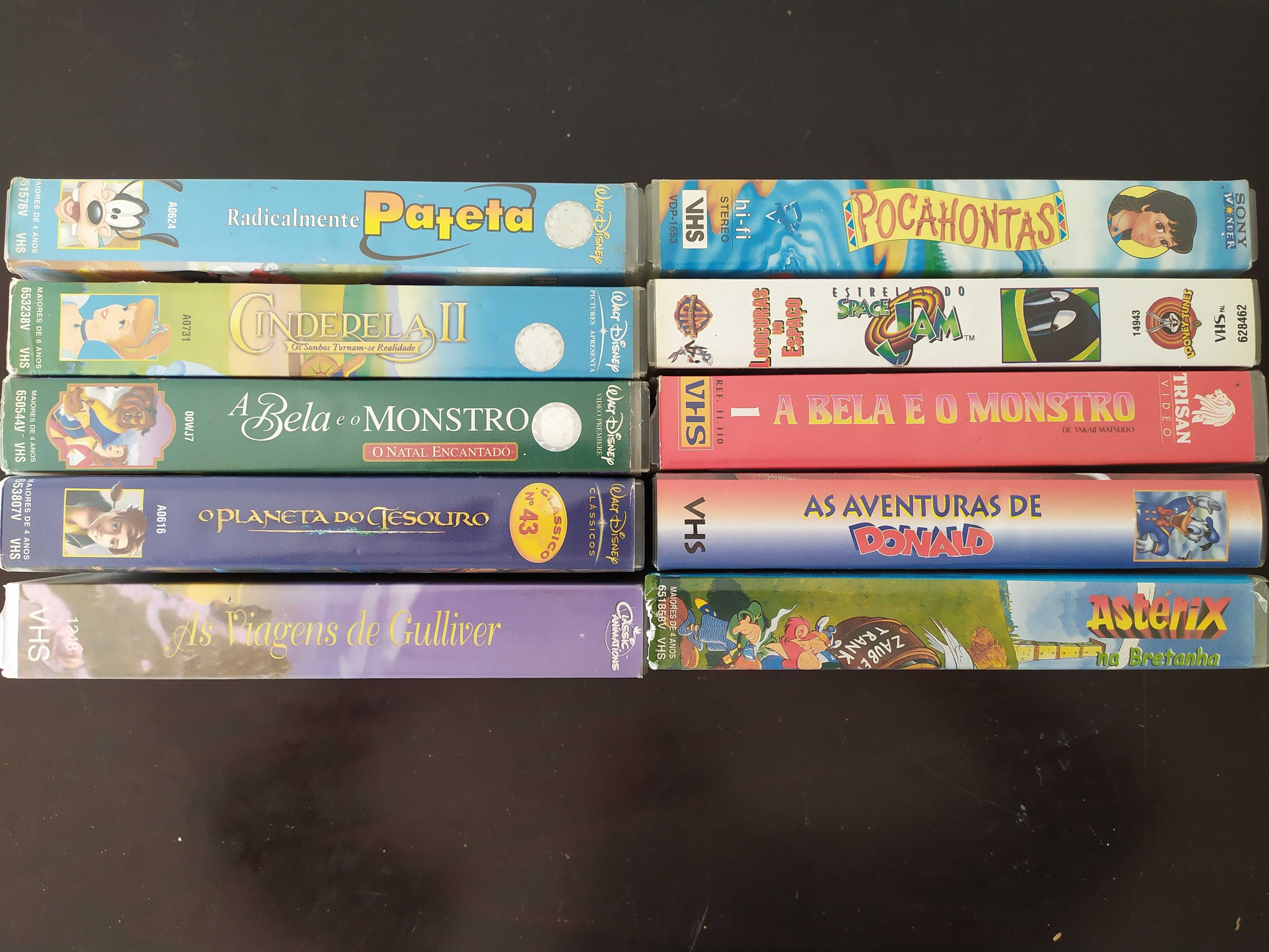 Filmes animação VHS