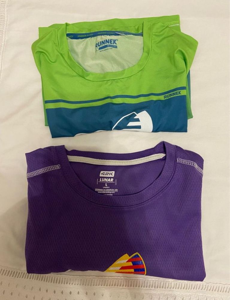 Conjunto 16 camisolas corrida / running