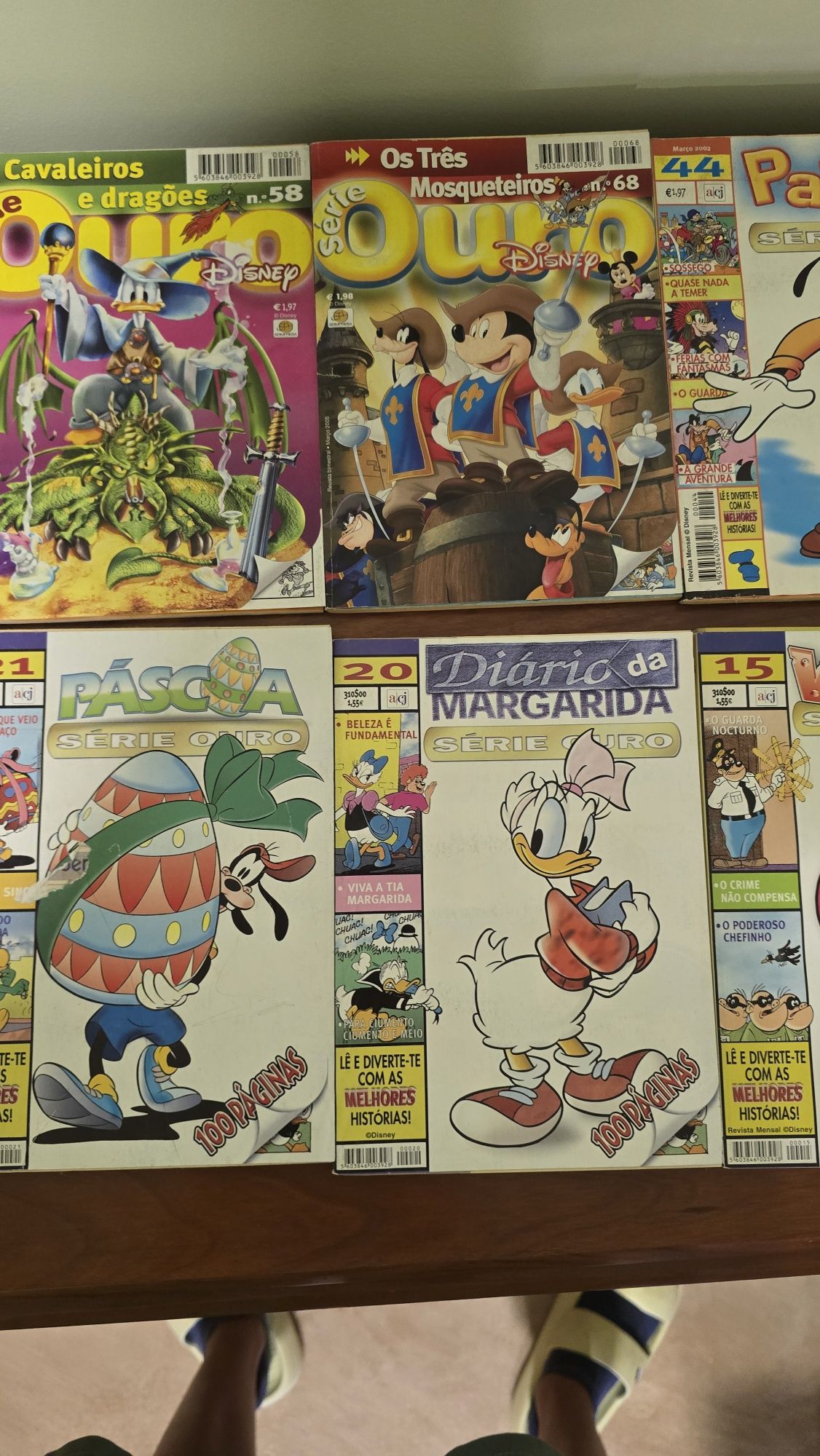 Banda desenhada Disney série ouro