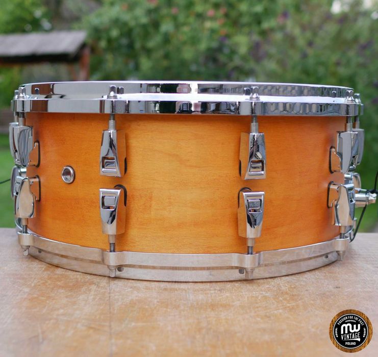 ‼️ Werbel Yamaha Maple Custom Absolute Hybrid 14" x 6" Vintage Nat ‼️