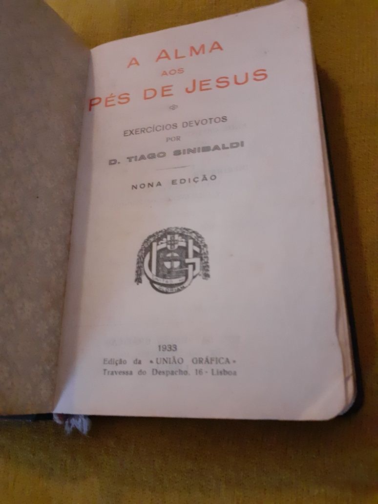 livro religioso Anos 30