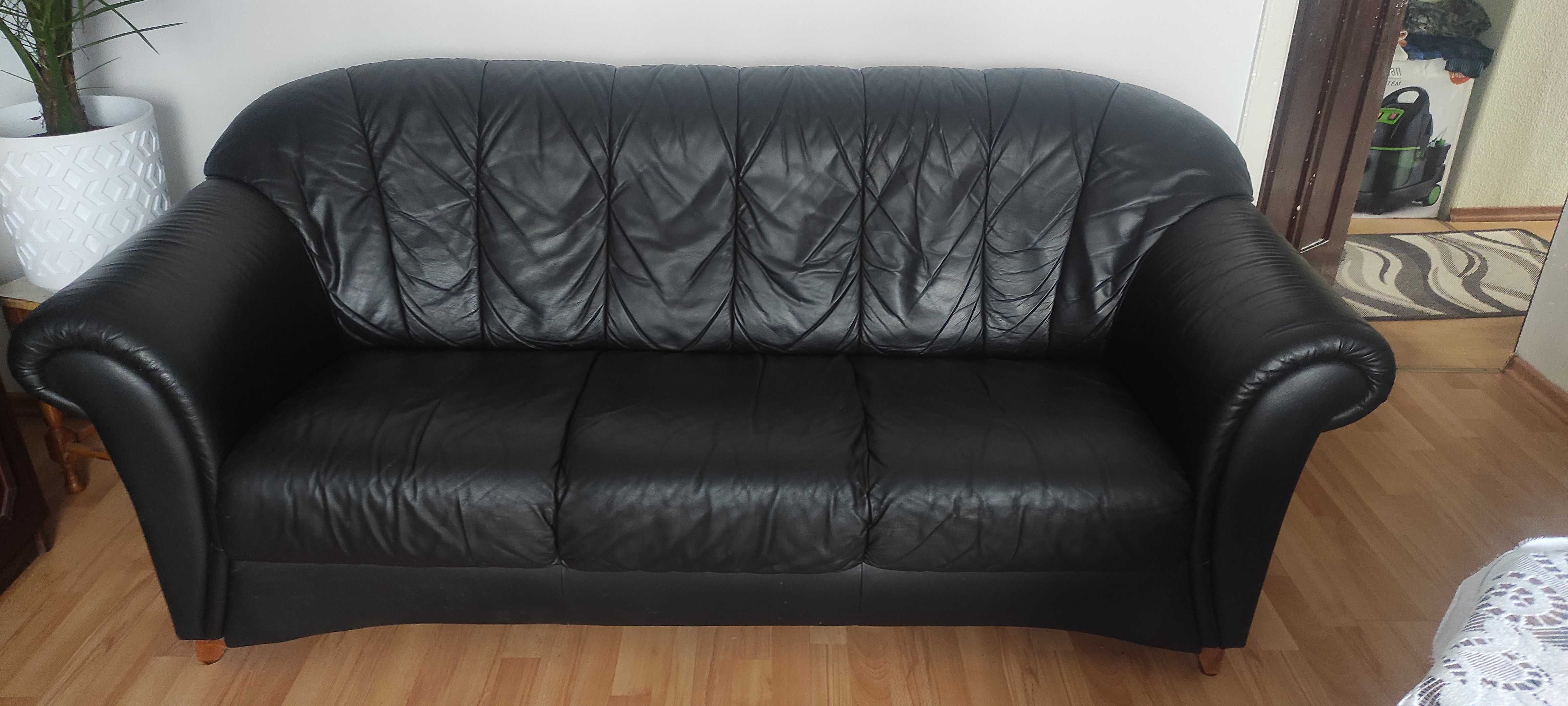 sofa - naturalna skóra