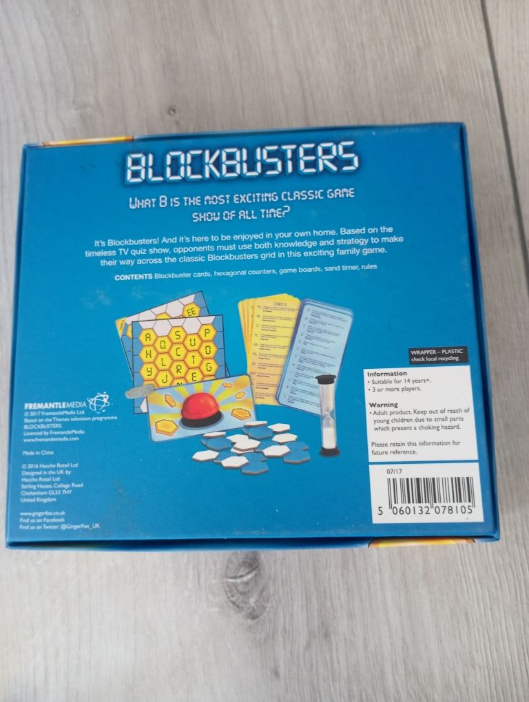 Game blockbusters