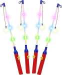 uchwyt do lampionu lampka led roraty halloween x4