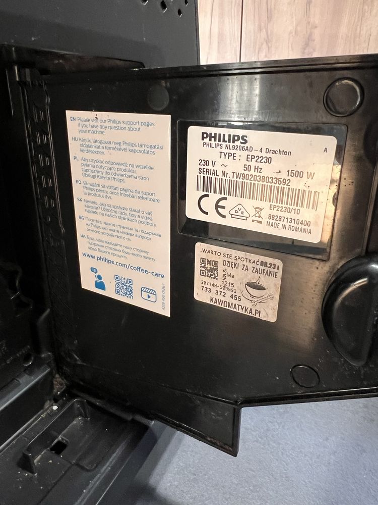 Ekspres do kawy Philips LatteGo 2200 series