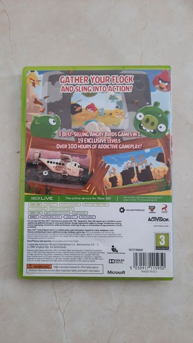 Angry Birds Trilogy bdb stan gra xbox 360