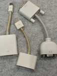 Przejściówki apple 3 sztuki, DVI, HDMI, VGA