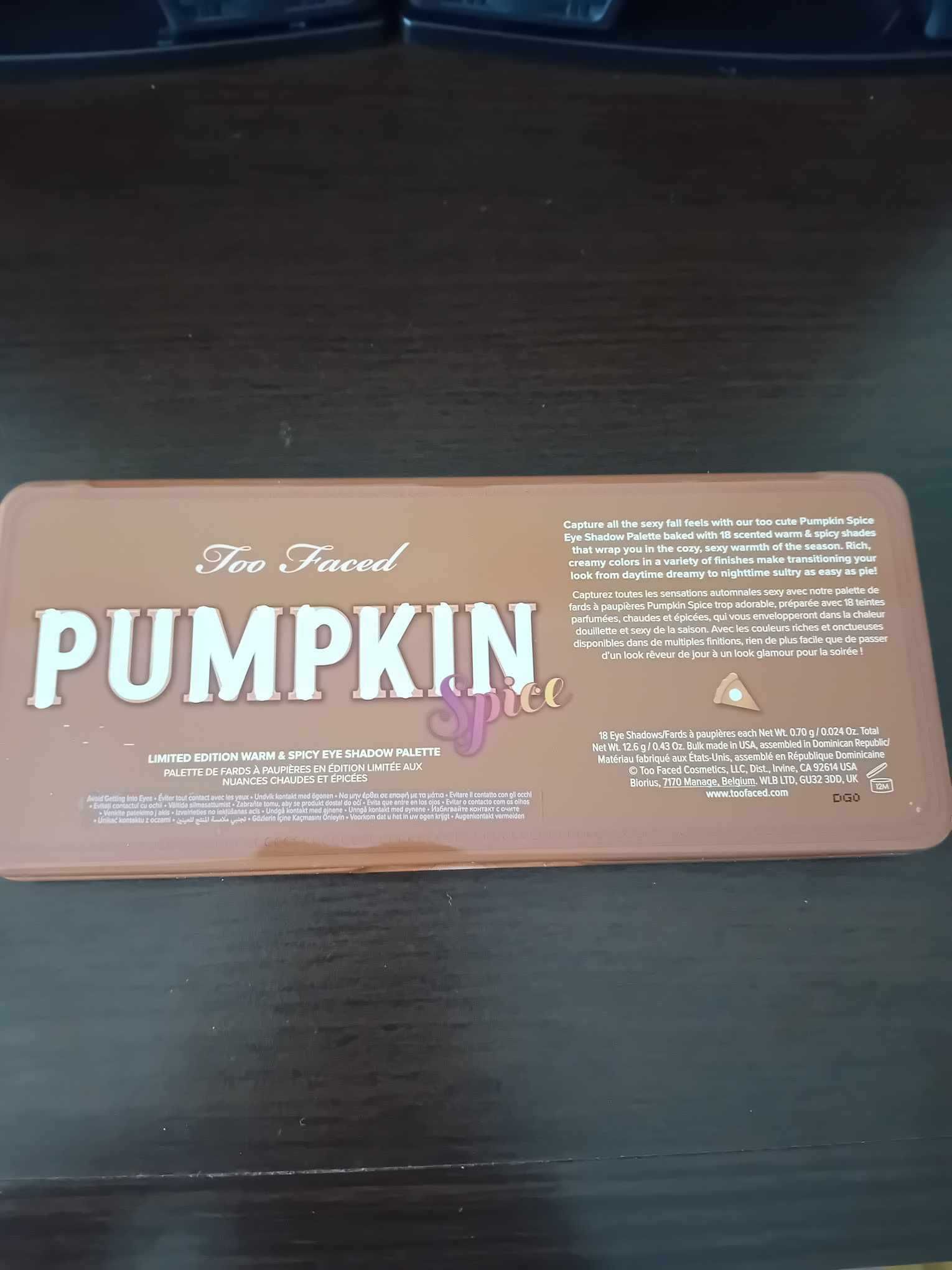 Too Faced - Pumpkin Spice