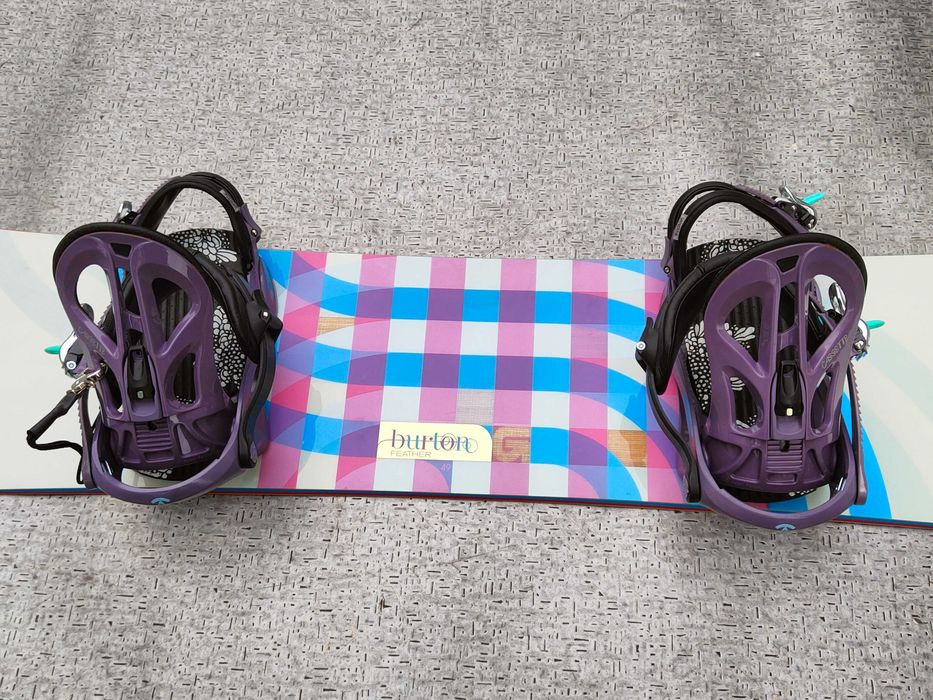 Piękny, niemal nowy BURTON FATHER 149 cm z wiązaniami K2 ! BDB stan!