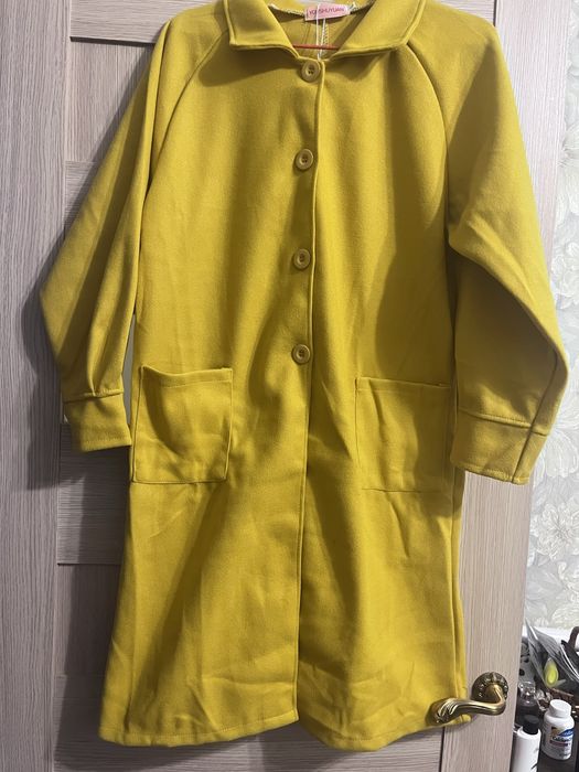 Жовтий кардіган