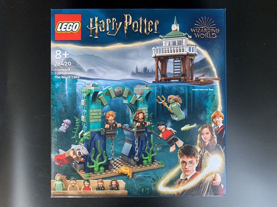 Nowe LEGO Harry Potter 76420 Turniej Trójmagiczny Jezioro Hogwartu