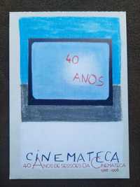Postal comemorativo da Cinemateca